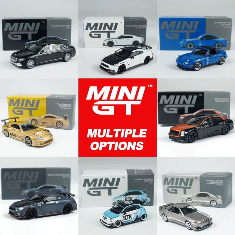 MINIGT 1:64 Supra A80 R35 Top Secret S680 Alloy Car Model 961 977 1045 1069 893 995 971 987 774 1003 1051 954