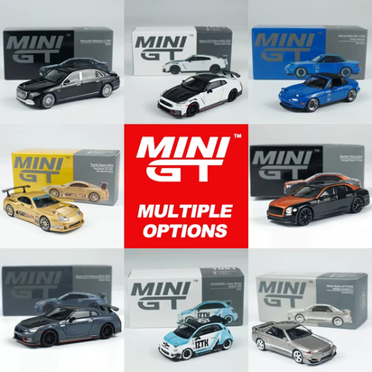 MINIGT 1:64 Supra A80 R35 Top Secret S680 Alloy Car Model 961 977 1045 1069 893 995 971 987 774 1003 1051 954