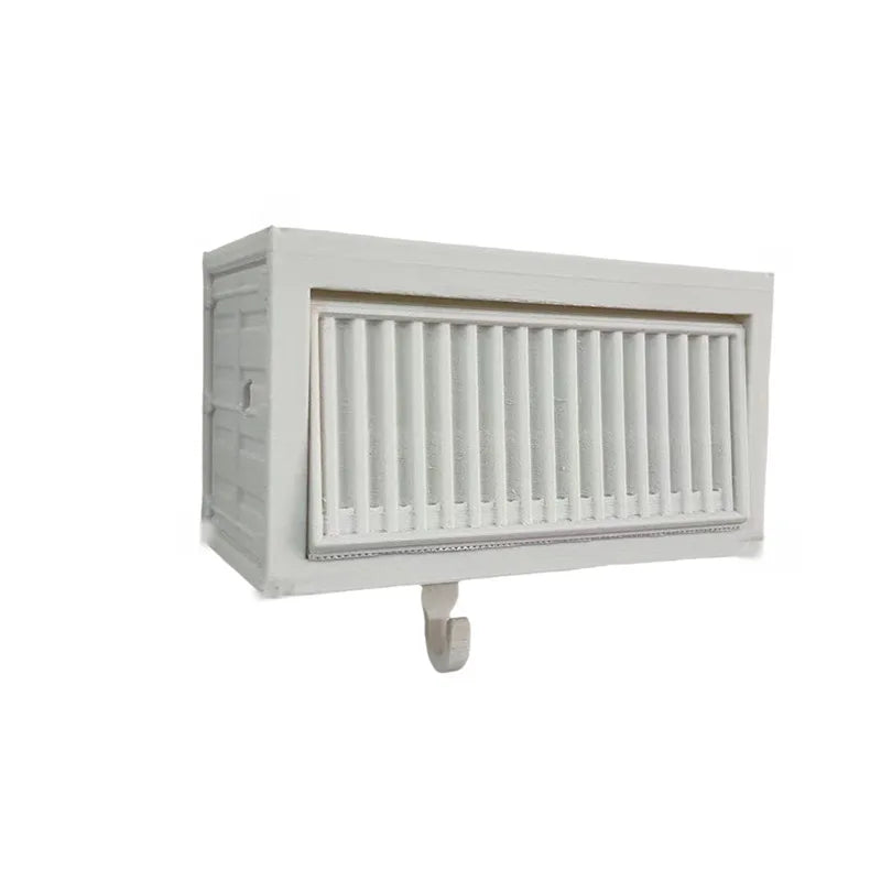 Car Garage Key Holder with Opening Door Fun Garage Keychain Wall Hanging Car Key Holder Easy Installation Wall Decoration