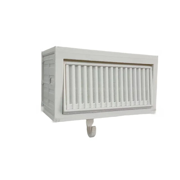 Car Garage Key Holder with Opening Door Fun Garage Keychain Wall Hanging Car Key Holder Easy Installation Wall Decoration