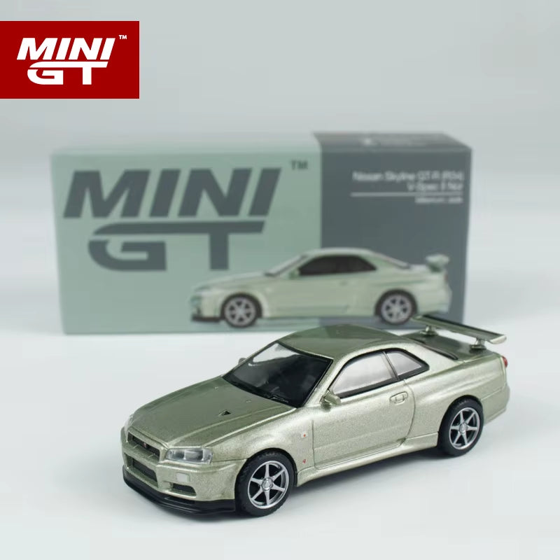 MINIGT 1:64 Supra A80 R35 Top Secret S680 Alloy Car Model 961 977 1045 1069 893 995 971 987 774 1003 1051 954