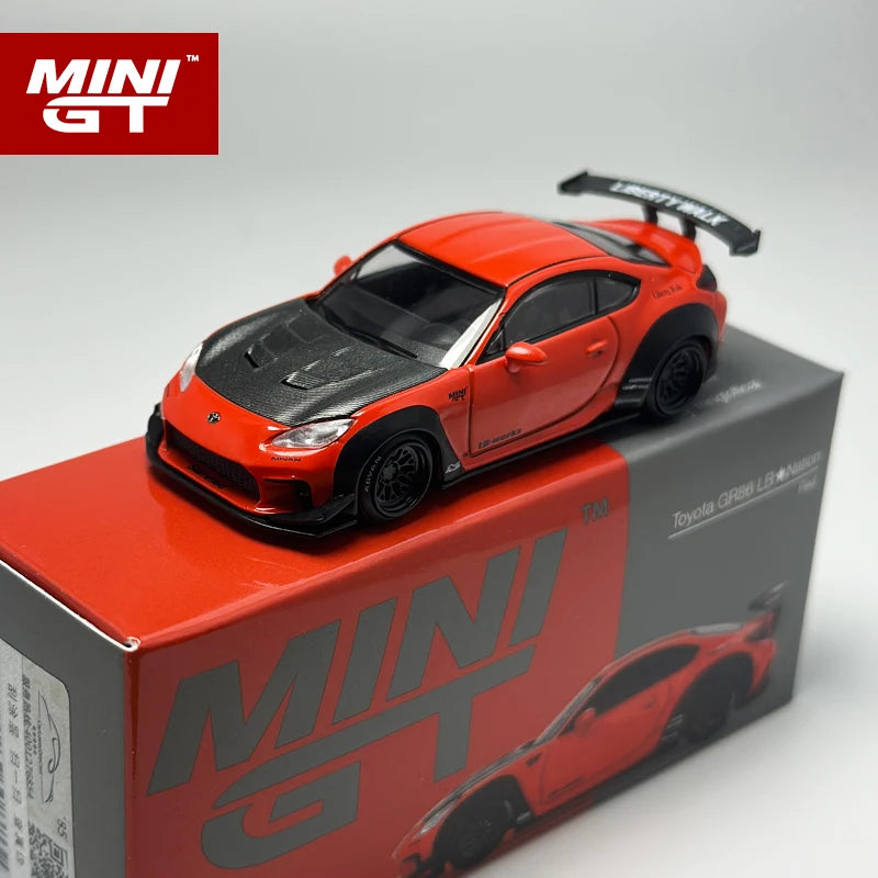 MINIGT 1:64 Supra A80 R35 Top Secret S680 Alloy Car Model 961 977 1045 1069 893 995 971 987 774 1003 1051 954