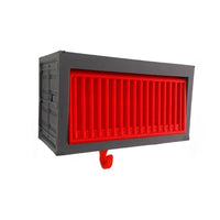 Car Garage Key Holder with Opening Door Fun Garage Keychain Wall Hanging Car Key Holder Easy Installation Wall Decoration